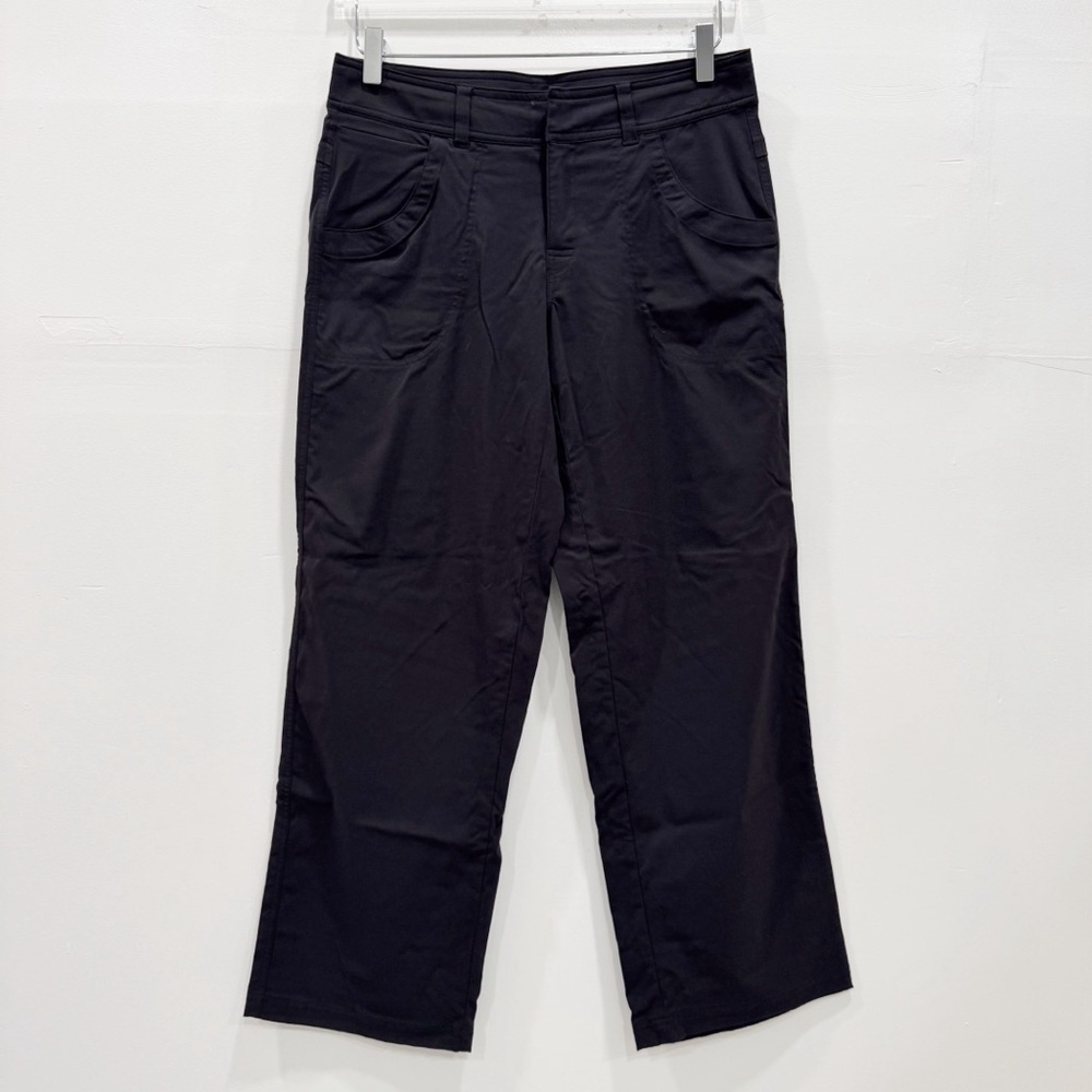 Lucy Black Wide Leg Pants Small Short Hiking Outdoor Athleisure Comfy Casual